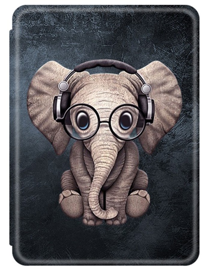 B-SAFE Lock 3567, motiv Elephant - pouzdro Amazon Kindle Paperwhite 2024 / Colorsoft - AutoSleep, magnet