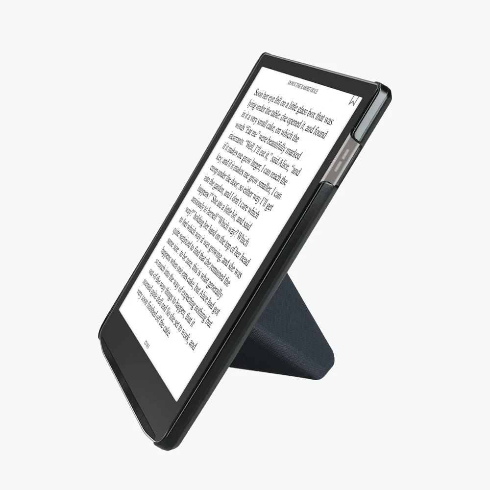 Pouzdro KW Mobile - Origami Blue - 23SB002C - pro Pocketbook 743G InkPad 4 / 743K3 Color 3 / 743C Color 2 - tmavě modré