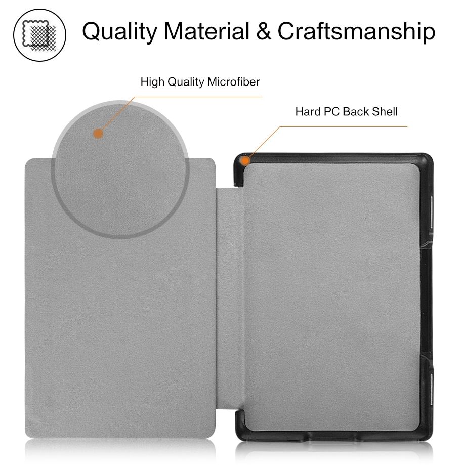 Pouzdro Durable Lock K45-04 pro Amazon Kindle 4/5 - červené
