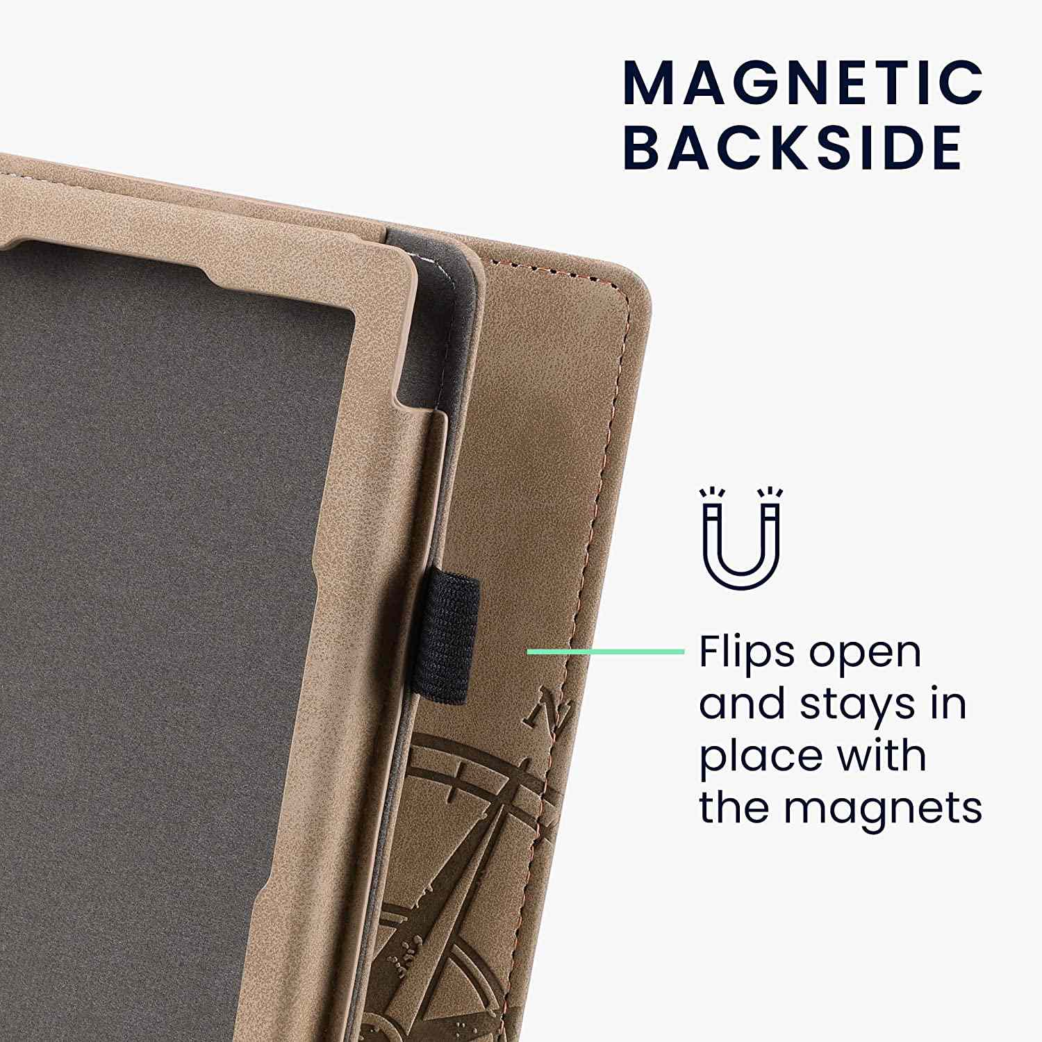Pouzdro KW Mobile Navigational Compass - KW5626701 - pro Amazon Kindle Paperwhite 4 (2018) - hnědé