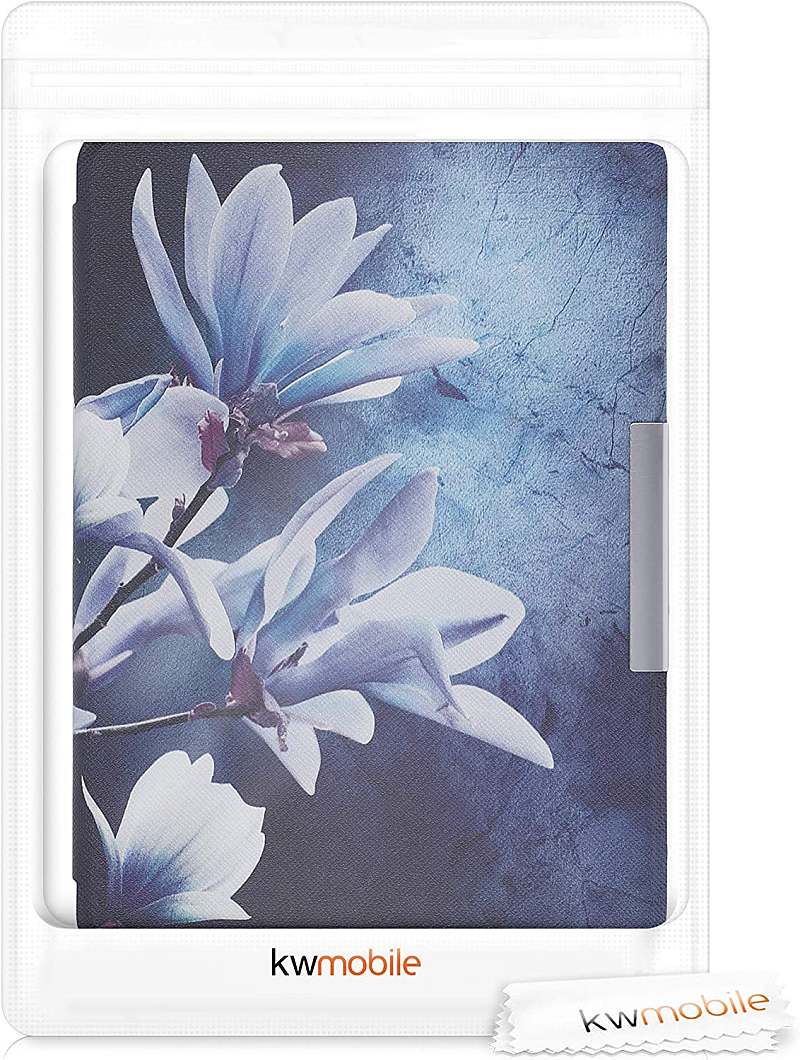 Pouzdro KW Mobile - Magnolias Marble - KW4664452 - pro Amazon Kindle Paperwhite 4 (2018) - vícebarevné
