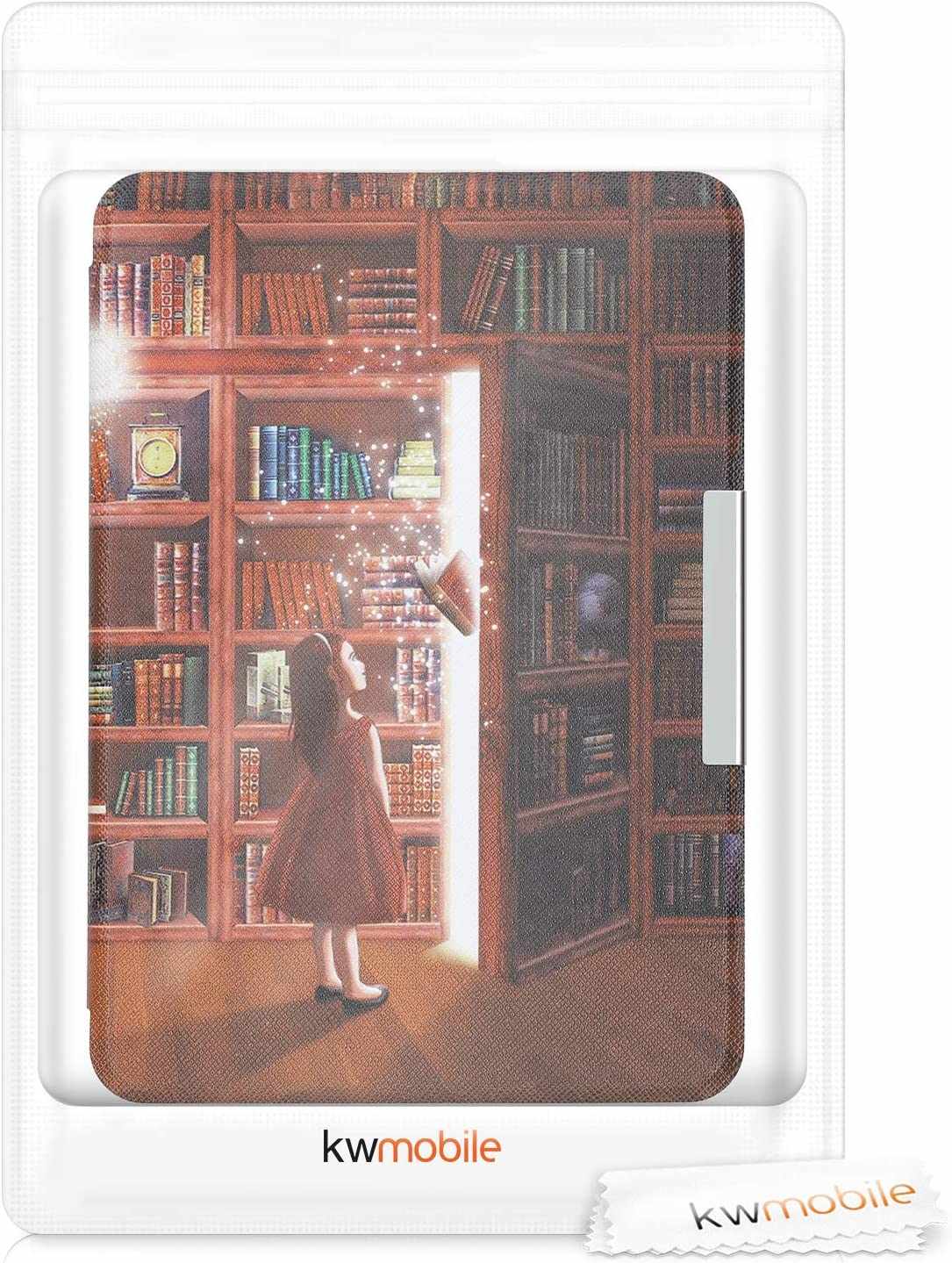 Pouzdro KW Mobile - Magical Library - KW4664447 - pro Amazon Kindle Paperwhite 4 (2018) - vícebarevné