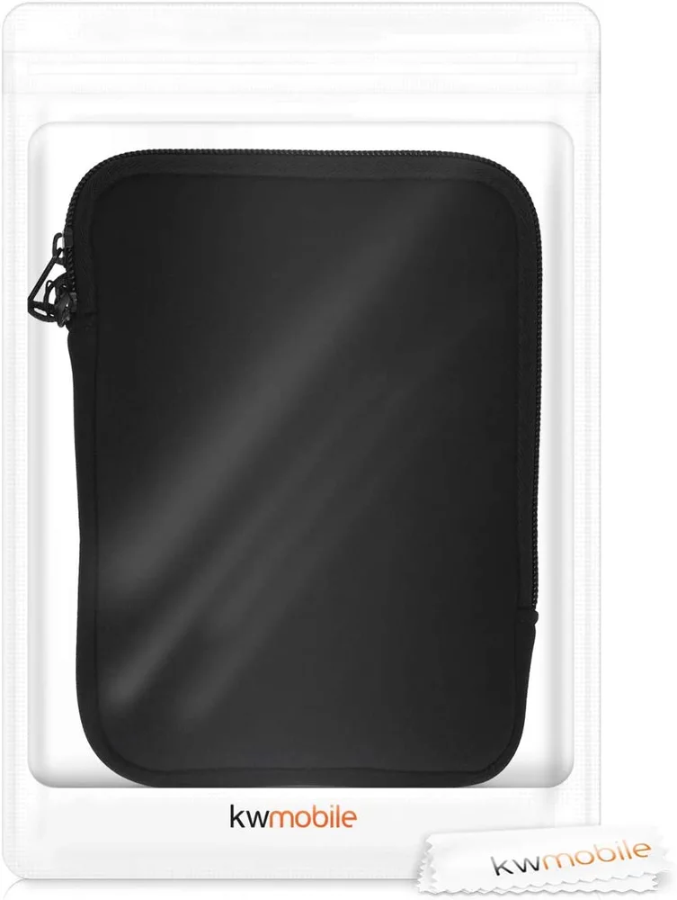Pouzdro KW Mobile Neoprene Zipper - KW5033401 - Univerzální pouzdro pro čtečky 6" - černé