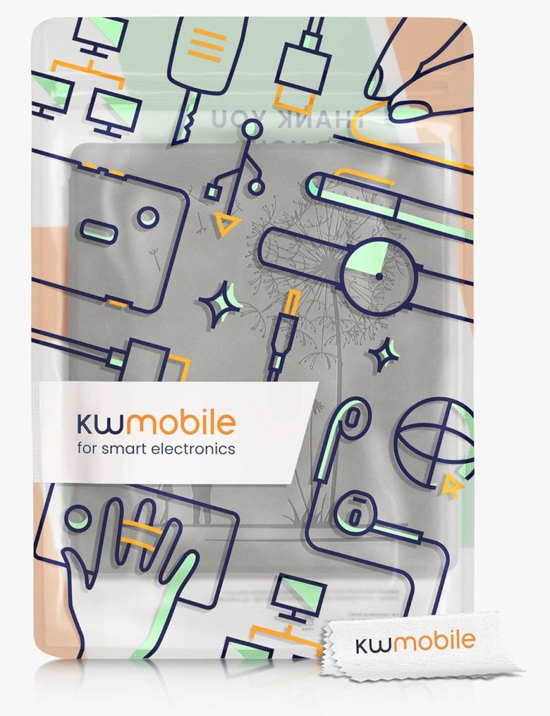 Pouzdro KW Mobile - Dandelion Love - KW5697201 - pro Amazon Kindle Oasis 2/3 - šedé