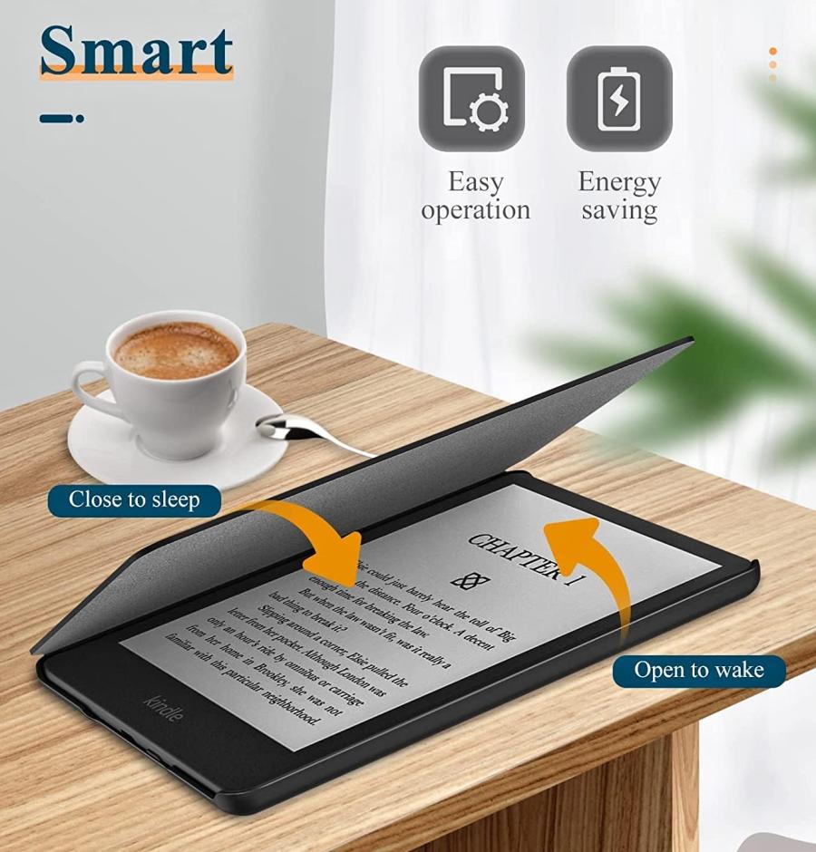 Pouzdro Durable Lock KPW-31 pro Amazon Kindle Paperwhite 5 (2021) - Black Fairy