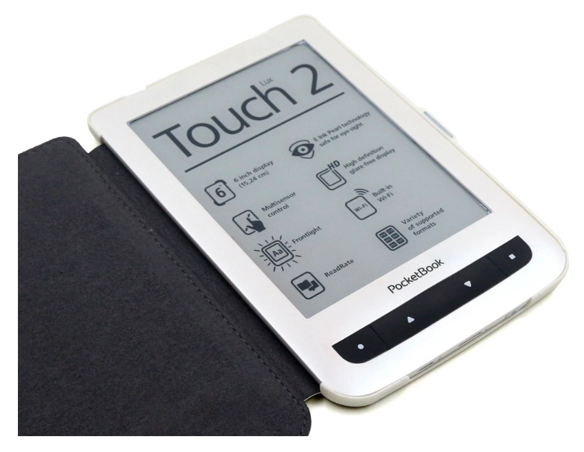 Obal na čtečku Pocketbook 614 / 615 / 624 / 625 / 626 - Durable Lock, bílé, magnet