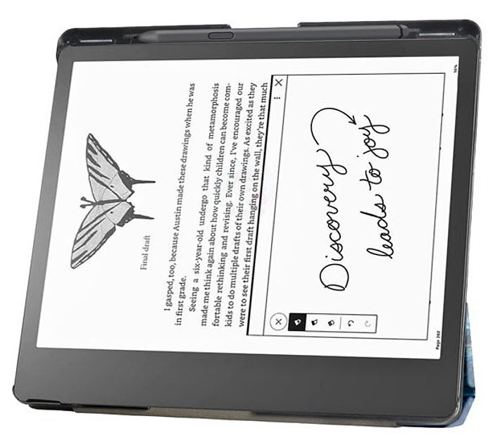 Pouzdro B-Safe Stand 3456 na Amazon Kindle Scribe - motiv Comics