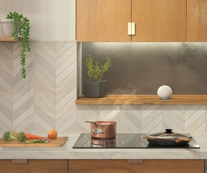 Amazon Echo DOT 2022 (5. generace) - hlasový asistent - Glacier White (bílý)