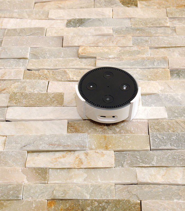 B-SAFE DRŽÁK AMAZON ECHO DOT WALL MOUNT, BÍLÝ