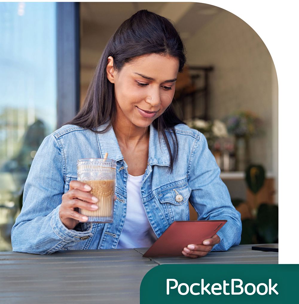 PocketBook 634 Verse Pro - 16GB, WiFi, Passion Red (červený)