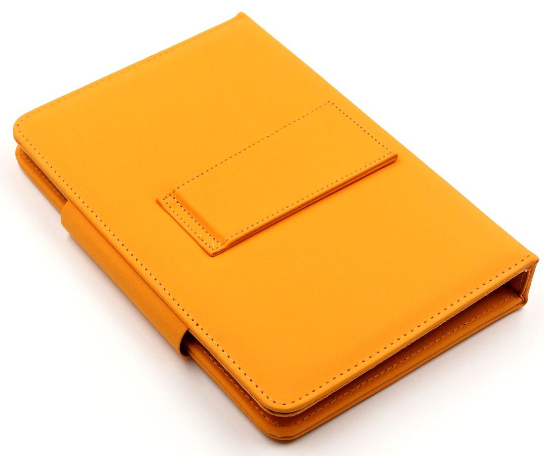 C-TECH PROTECT NUTKC-01O - pouzdro univerzální s klávesnicí pro 7"-7,85" tablety, FlexGrip - oranžové