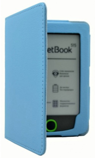Pocketbook 515 Mini FORTRESS FT137 světle modré pouzdro - magnet