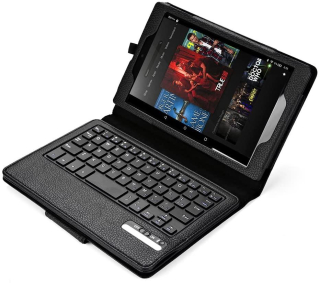 Protect PT143 - Amazon Kindle Fire HD 2.gen 7" - černé, stojánek, bluetooth, klávesnice