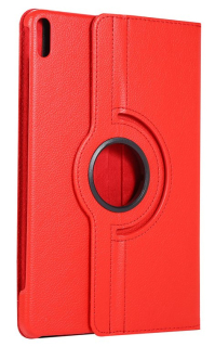 Univerzální pouzdro pro čtečky knih a tablety, velikost 6-8" - Atmoog AKC03 - univerzální otočné pouzdro se stojánkem - červené