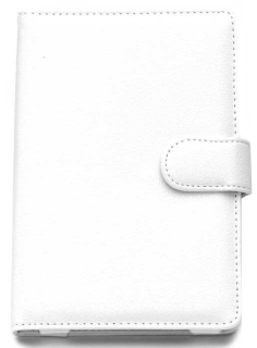 Obal na čtečku Pocketbook 614 / 615 / 622 / 623 / 624 / 625 / 626 / 631 / 640 / 641 - FORTRESS FT138, bílé, magnet