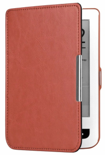 Obal na čtečku Pocketbook 614 / 615 / 624 / 625 / 626 - Durable Lock, hnědé, magnet