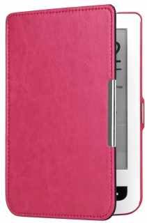 Obal na čtečku Pocketbook 614 / 615 / 624 / 625 / 626 - Durable Lock, tmavě růžové, magnet