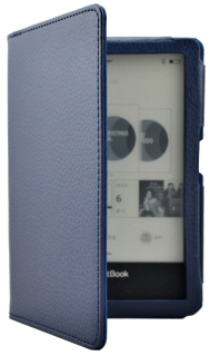 Obal na čtečku Pocketbook 650 Ultra - FORTRESS FT147, tmavě modré, magnet