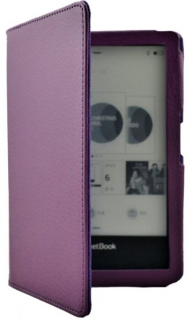 Obal na čtečku Pocketbook 650 Ultra - FORTRESS FT145, fialové, magnet