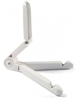 Stojánek na čtečku knih - Atmoog ST-WH01 - polohovatelný stojánek na čtečku / tablet / telefon - bílý, s polstrováním