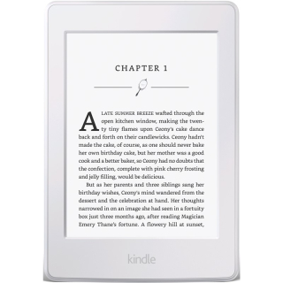 Amazon Kindle Paperwhite 3 - bez reklam, bílý - WiFi, 4 GB