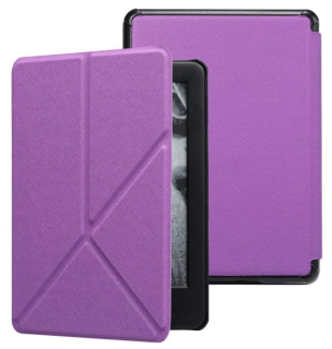 Origami Durable Lock OR49 - pouzdro pro Amazon Kindle Paperwhite 4, magnet, stojánek - fialové