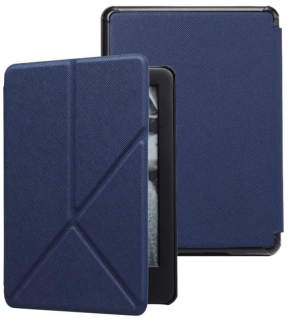 Origami Durable Lock OR53 - pouzdro pro Amazon Kindle Paperwhite 5, magnet, stojánek - tmavě modré
