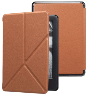 Origami Durable Lock OR57 - pouzdro pro Amazon Kindle 2019 / 2020, magnet, stojánek - hnědé
