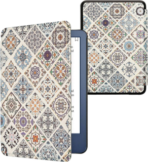 Pouzdro KW Mobile - Moroccan Tiles - KW5998911 - pro Amazon Kindle 2022 - vícebarevné
