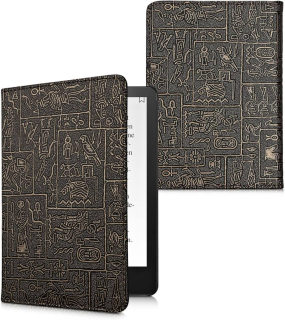 Pouzdro KW Mobile - Egyptian Figures - KW5781022 - pro Amazon Kindle Paperwhite 5 (2021) - vícebarevné, kapsa na ruku