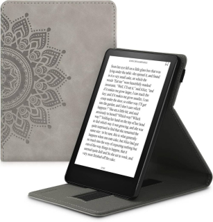 Pouzdro KW Mobile - Rising Sun - KW5626417 - pro Amazon Kindle Paperwhite 5 (2021) - šedé