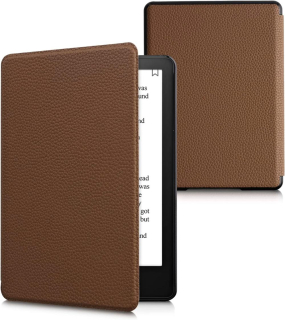 Pouzdro KW Mobile (Kalibri) - Real Leather - KA5781205 - pro Amazon Kindle Paperwhite 5 (2021) - hnědá kůže