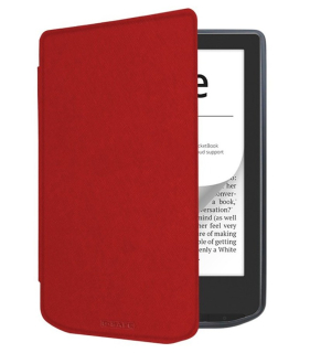 Pouzdro B-SAFE LOCK 3508, obal na Pocketbook 629 Verse / 634 Verse Pro - magnetické zavírání, AutoSleep, červené