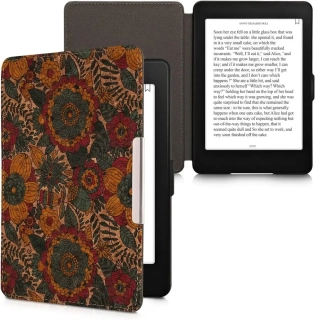 Pouzdro KW Mobile - Summer Flowers - KW5938902 - pro Amazon Kindle Paperwhite 1/2/3 - vícebarevné