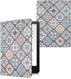 Pouzdro KW Mobile - Morrocan Vibes in Multicolor - KW5781025 - pro Amazon Kindle Paperwhite 5 (2021) - vícebarevné, kapsa na ruku