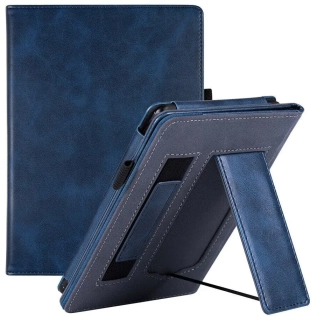 Fortress FT4013 Premium - pouzdro se stojánkem pro Amazon Kindle Paperwhite 5 (2021) - tmavě modré, magnet, AutoSleep