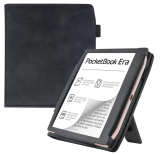 Fortress FT4030 - pouzdro se stojánkem pro Pocketbook 700 Era - černé, magnet, AutoSleep