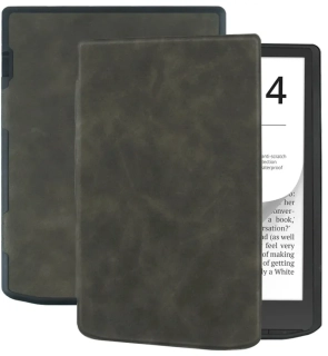 Pouzdro Durable Lock DL4040, obal na Pocketbook 743G InkPad 4 a Pocketbook 743C InkPad Color (2/3) - černé, magnetické zavírání, AutoSleep