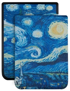 ARMORI TRIMER T015, pouzdro pro Pocketbook 740 InkPad 3 - motiv Gogh