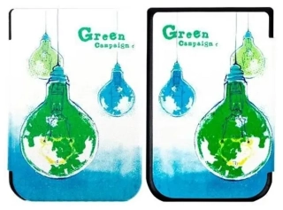 ARMORI TRIMER T036 - pouzdro pro Pocketbook 631 Touch HD - motiv Green Campaign