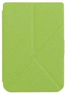 Pouzdro Origami Durable Lock pro Pocketbook 614 / 615 / 624 / 625 / 626 - zelené, stojánek, magnet