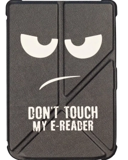 Origami Durable Lock ODL-105 pouzdro pro Pocketbook 616 / 617 / 618 / 627 / 628 / 632 / 633 - motiv Dont Touch, stojánek, magnet