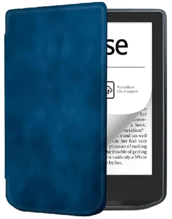 Armori Trimer T055, pouzdro pro Pocketbook 629 Verse / 634 Verse Pro - magnetické zavírání, AutoSleep, tmavě modré