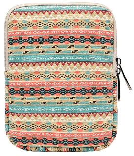 ARMORI Zipper Z069 - motiv Light Strips - Univerzální pouzdro pro čtečky 6" - textilní, zip