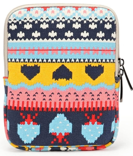 ARMORI Zipper Z070 - motiv 8-bit Games - Univerzální pouzdro pro čtečky 6" - textilní, zip