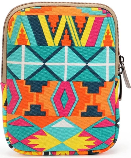 ARMORI Zipper Z077 - motiv Retro Blaster - Univerzální pouzdro pro čtečky 6" - textilní, zip