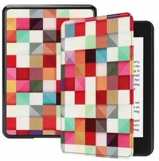 Armori Trimer T144, pouzdro pro Amazon Kindle 8 (2016) - magnetické zavírání, AutoSleep, motiv Square