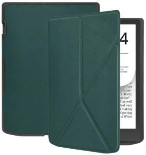 ARMORI STANDER S190, pouzdro se stojánkem Origami pro Pocketbook 743 G/C/K3 (InkPad4, Color 2, Color 3) - zelené