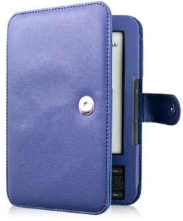 Amazon Kindle 3 Keyboard FORTRESS FT123 tmavě modré pouzdro