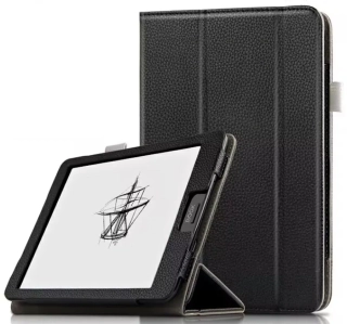 Armori Locker L212 - Pouzdro pro Onyx Boox Nova (1 / 2 / 3 / Pro / Color / Air / Air 2 / Air C) (7,8") - černé, magnet, stojánek, AutoSleep